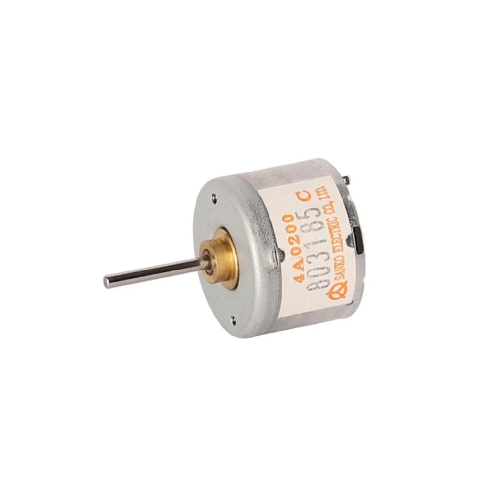 Мини 24 мм 310 круглый двигатель Sanko Драгоценная металлическая щетка DC 5V-12V 6000 об/мин длинный вал для автомобиля CD Игрушка Лодка оптический инструмент 4A0200
