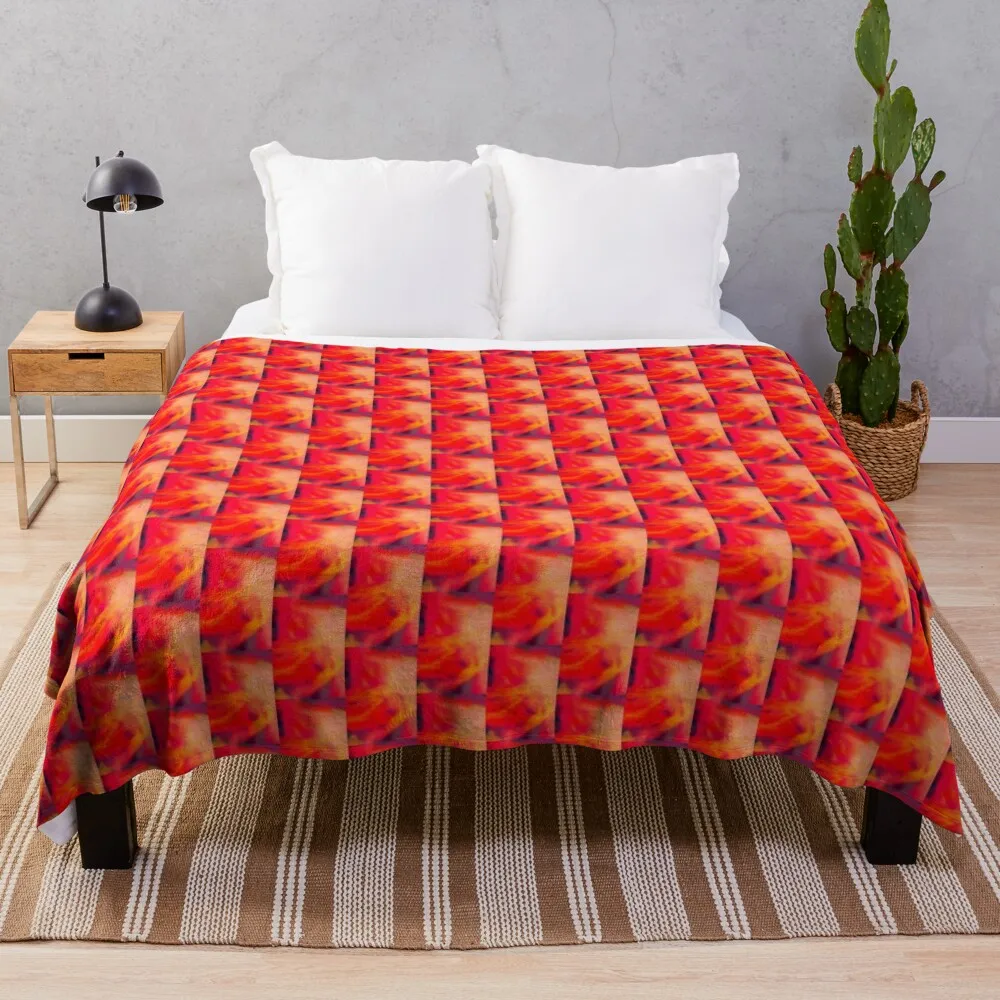 Abstract 133 Throw Blanket Bed covers funny gift Blankets