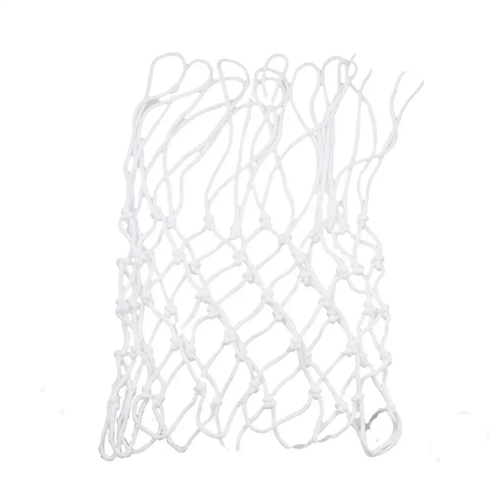 

Hoop Fits Nylon Basketball Net standard size Durable Rugged Mesh Net