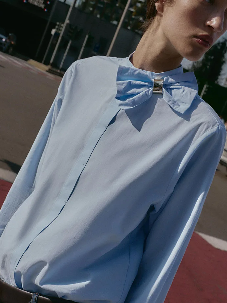 エレ・ロング・スヴェ・スタンドカラー・ノット装飾シルク・irt・ニューウィンターコレクション・ウィメンズ・ファイオン・伝統的な中国風...