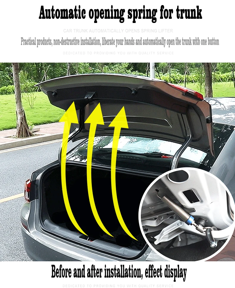 Kofferraum Deckel Start Lift Einstellbare Metall Frühling Gerät Für Honda Accord Crider Integra City Civic Auto Boot Stamm Frühling Gerät – Detail 17