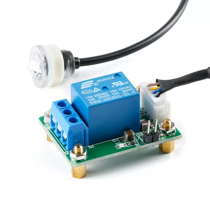 Infrared Liquid Level Sensor Liquid Level Detection Module Water Level Sensor Monitoring Switch High Precision and Corrosion Res