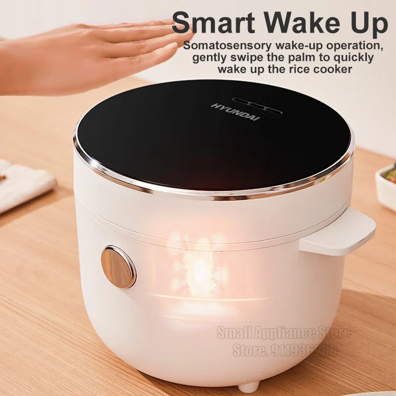 طباخ الأرز المنزلية الذكية منخفضة السكر ، طباخ كونجي متعددة الوظائف ، سعة 2L