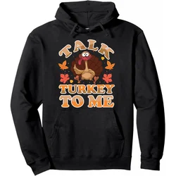 T Turkey Day Family Thanksgiving Men's Sweatshirt Pullover Hoodie