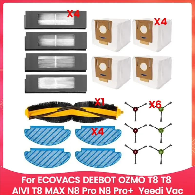 

Запасные части для роботов-пылесосов ECOVACS DEEBOT OZMO T8, T8 AIVI, T8 MAX, N8 Pro, N8 Pro+ и Yeedi Vac - AT64