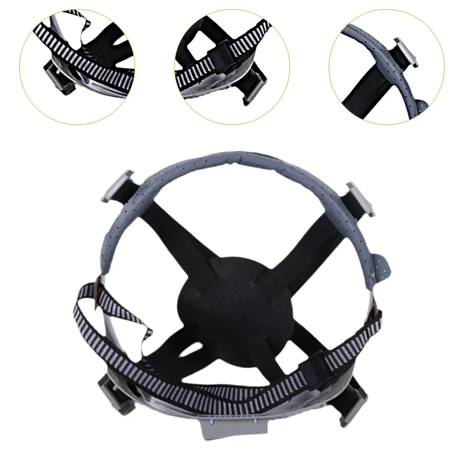 4 Point Hard Hat Replacement Suspension Replace Part Shock Absorbing Universal Lightweight Bump Cap Insert Hard Hat Liner