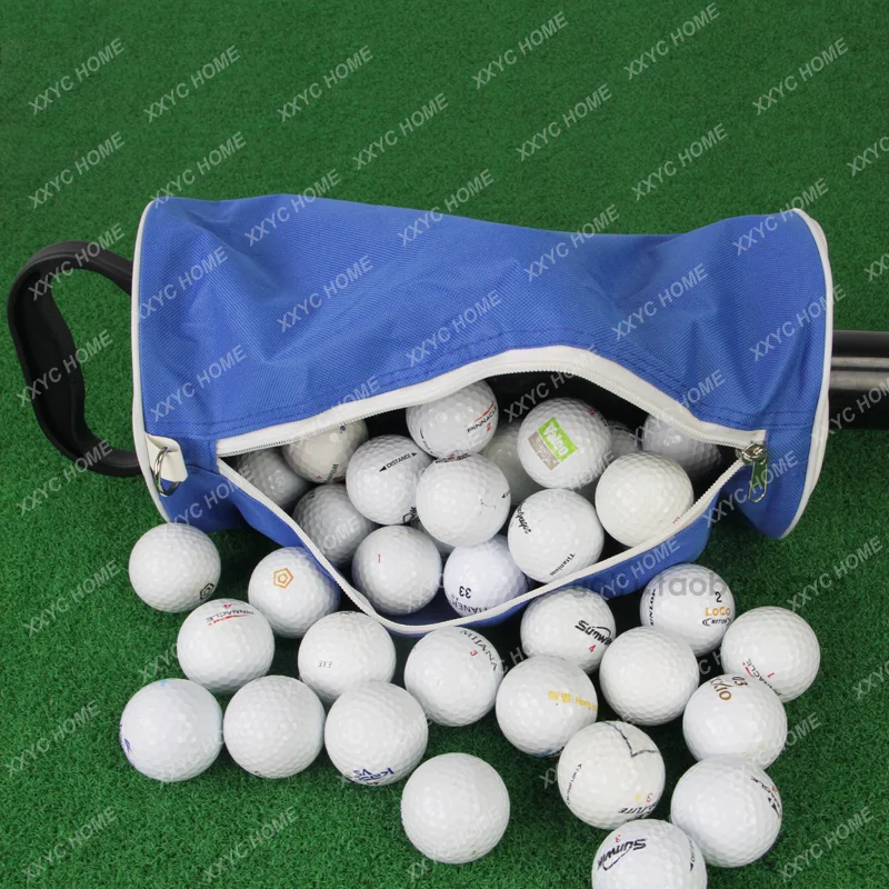 Golf Ball Pick-up Two-Section Plastic Ball Picker Golf Court Supplies Large Capacity Can Hold 70 Balls