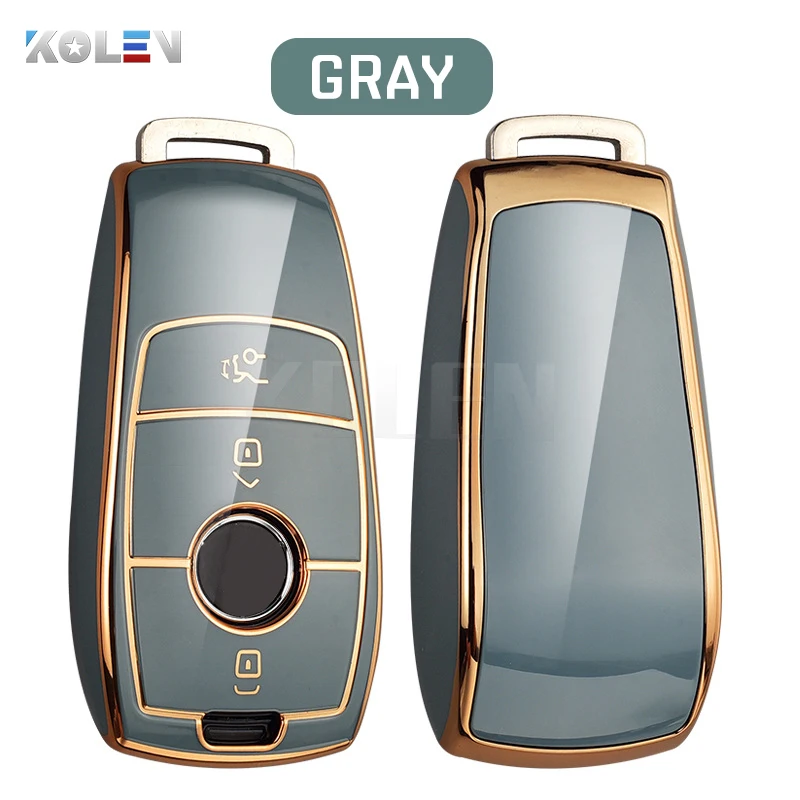 Mode TPU Auto Fernbedienung Schlüssel Fall Abdeckung Shell Für Mercedes Benz A C E S G Klasse GLC CLE CLA GLB GLS W177 W205 W213 W222 X167 AMG