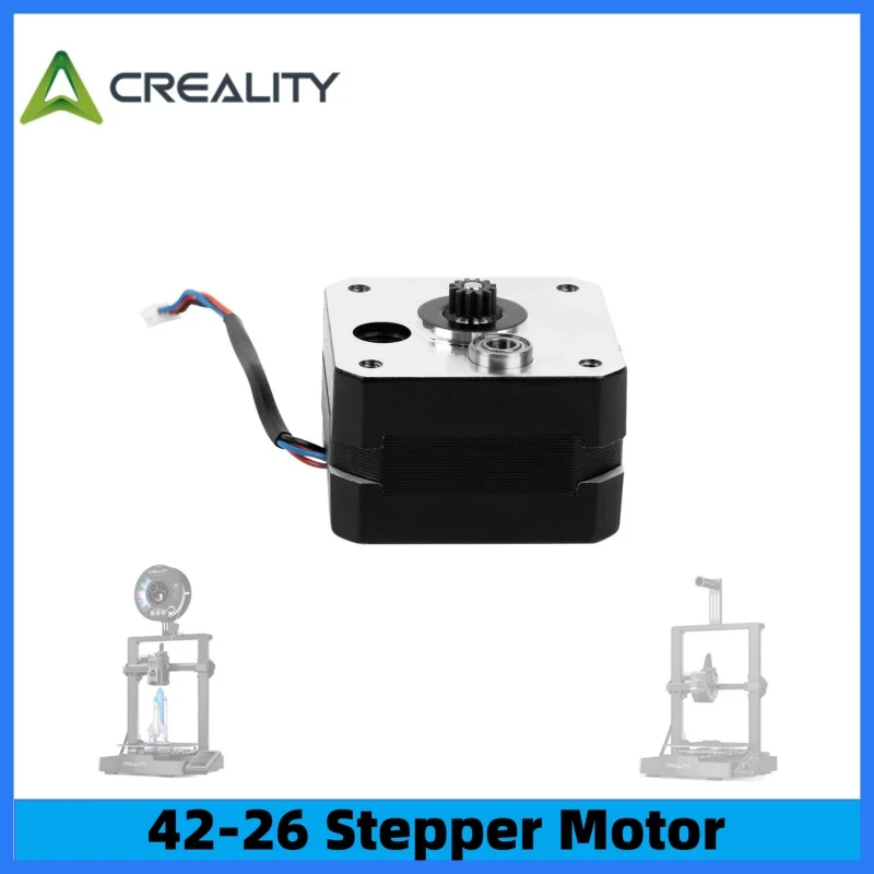 

Creality Hi Extrusion Motor Extruder Stepper Motor 42-26 Stepper Motor (0.84A_1.8 Degree_L4_Pressure Gear) For Ender-3/Ender-5