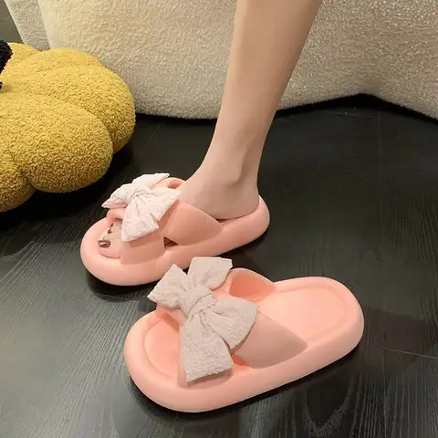 여름 새 홈 신발 안티 슬립 부드러운 단독 여자 목욕 슬리퍼 만화 귀여운 꽃 활 공주 슬리퍼 어린이 해변 신발