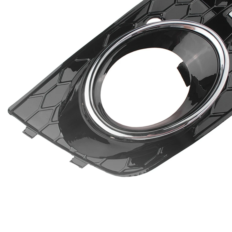 Car Conversion Fog Light Frame Front Bumper Fog Light Grille For  A4 B8 RS4 2009-2012 Accessories 8K0807682A 8K0807682B