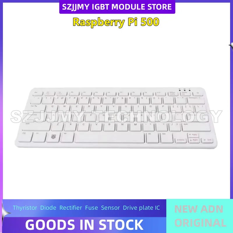 Raspberry Pi 500 Tastatur Typ persönlicher Computer All-in-One-Entwicklungsboard, 4-Kern-WIFI-Bluetooth NEUES ORIGINAL AUF LAGER