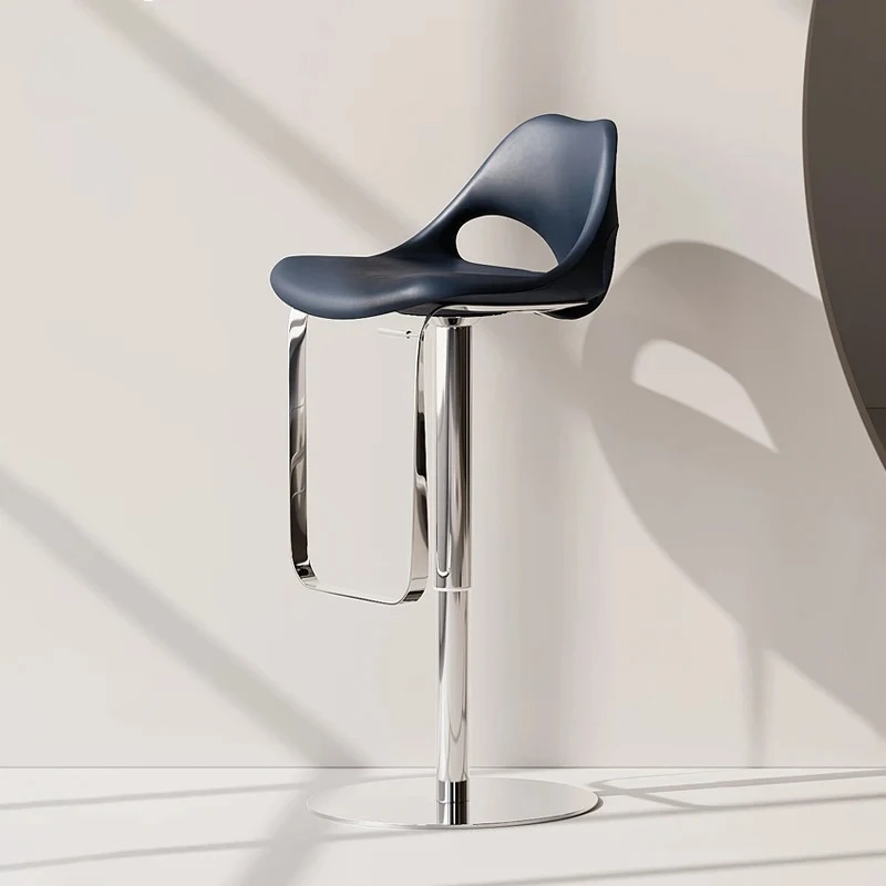 

Height Design Personalized Relaxing Lounge Luxury Swivel Unique Bar Chair Relaxing Simple Adjustable Taburetes De Bar Furniture