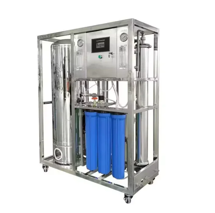 

500LPH Pure Water Reverse Osmosis System Industrial RO Water Filter Water Treatment Plant Purifier