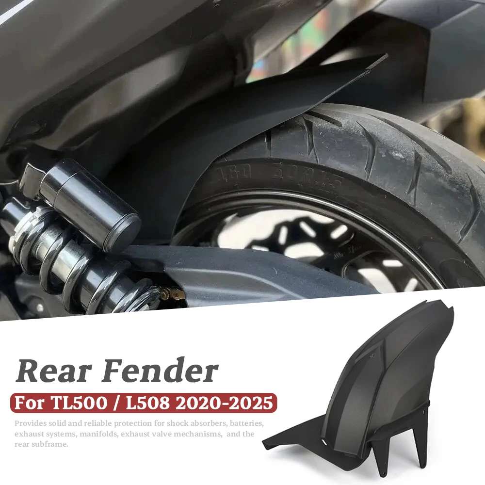 

Motorcycle Rear Fender For Sym TL 500 TL500 TL 508 TL508 2020-2025 Rear Fender Extender Mudguard Splash Guard Cover Accessories