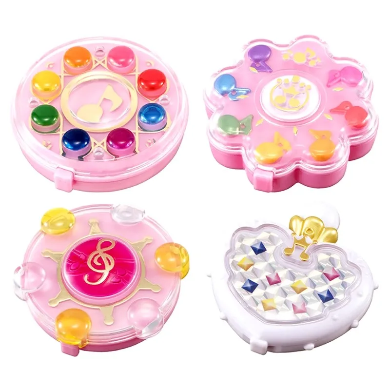 Magical DoReMi Gacha Toys Mini Transformation Mirror Box Makeup Mirrors 25th Anniversary Edition Model Action Figure Toys