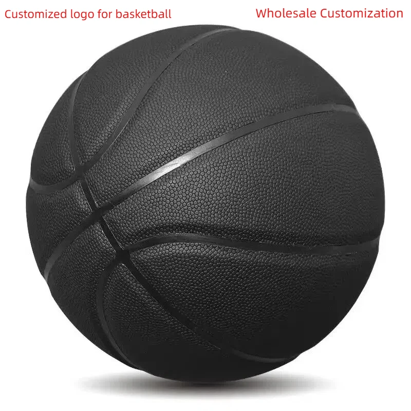 Basketball 5, Size 7 PU Leather Basketball Game Standard Ball, Adult and Children's Training Ball, Basketball Can Be Customized