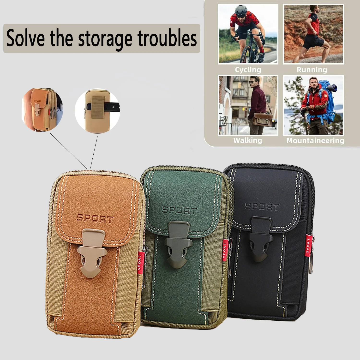 TRALOW Multi Pocket EDC Waist  - Edc Carry Pocket Pouch 评论和价格