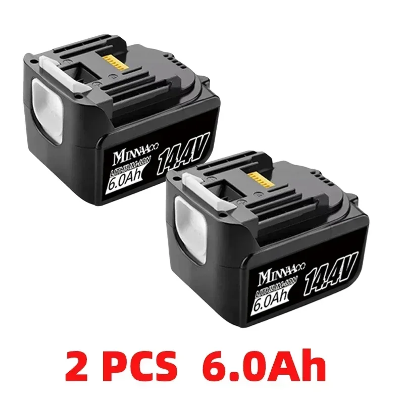 14.4V Originele 6Ah Oplaadbare Li-Ion Batterij Voor Makita 14V Elektrisch Gereedschap 5.0Ah BL1460 BL1430 1415 194066-1 Bateria Makita