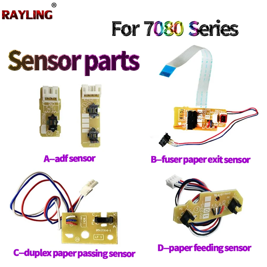 ADF Sensor For Use in Brother 7380 7480 7880 7180 7080 2260 2560  2320 2360 2520 2540 2700 2720 For Lenovo 7605 7405 7615