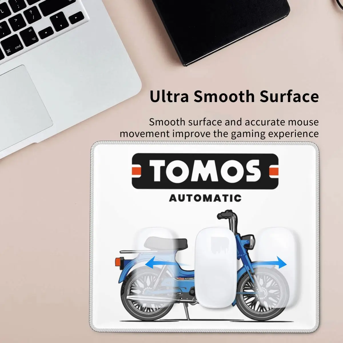 

Tomos Automatic - синий коврик для мыши, компьютерная клавиатура, коврик для мыши, геймерский коврик для ноутбука, офисные аксессуары, настольные коврики
