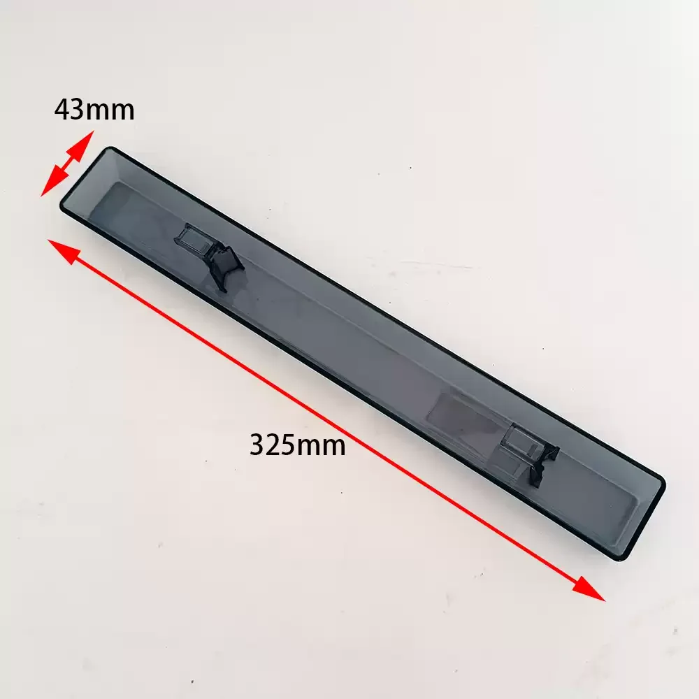 Replacement parts for universal oil collection box of range hood with long oil cup and side suction top suction