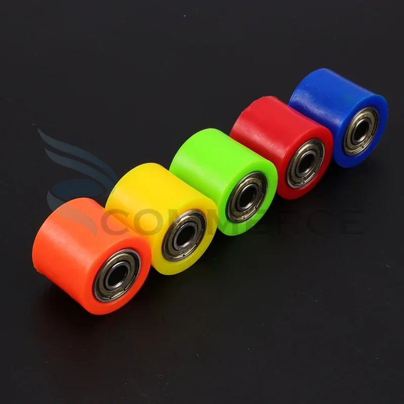 

8mm 10mm Drive Chain Roller Pulley Wheel Slider Tensioner Wheel Guide For Pit Dirt Street Bike Motorcycle CRF YZF KLX RMZ EXC