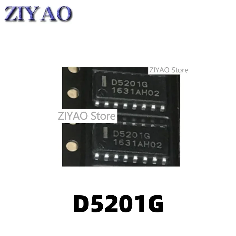 5PCS D5201G UPD5201G SMT SOP-16 Power Management Chip IC