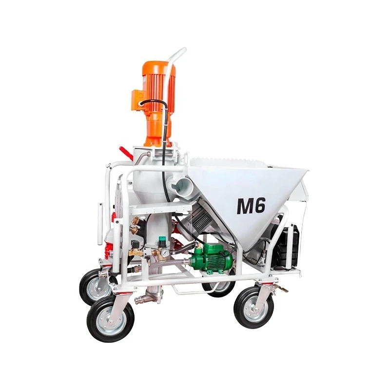 Yugong M6 Multifunctional Plaster Mortar Spraying Machine/automatic Wall Plastering Machine