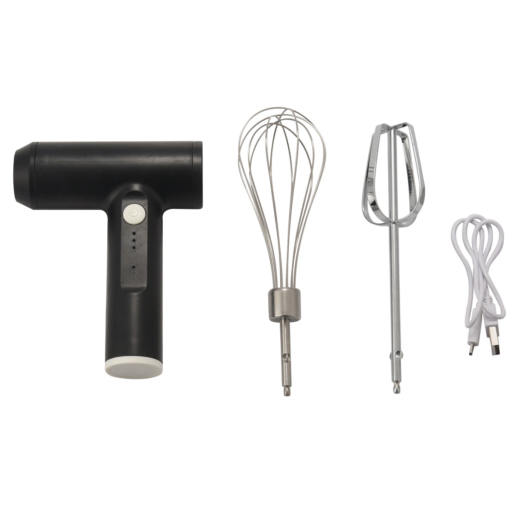 Hand Mixer Electric Wireless,Mixer Hand Mixer,USB Rechargeable,Portable Hand Mixer for Baking,for Sauces,Cream,Egg