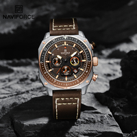 New NAVIFORCE Trend Fashion Man Watches 24 Hours and Date Display Wristwatch Male Casual 30m Waterproof Clocks Relogio Masculino