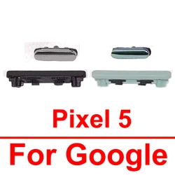 For Google Pixel 5 On OFF Power Volume Side Keys Volume Power Buttons Repair Parts