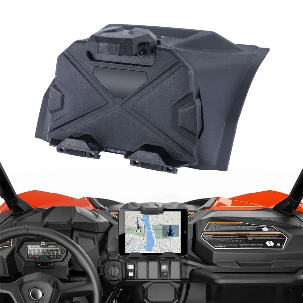 Electronic Device Tablet Phone Holder for 2020-2023 Kawasaki Teryx KRX 1000 Accessories Storage Box Organizer Tray