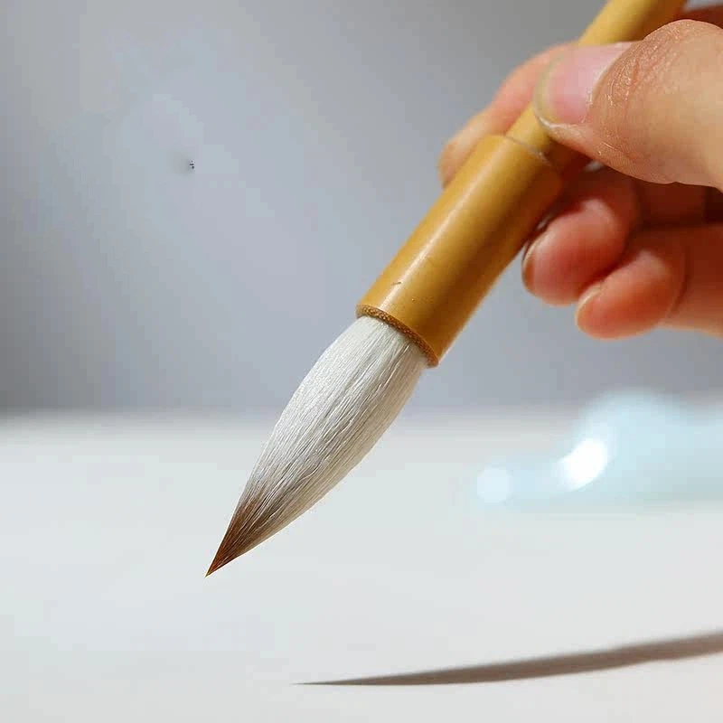 Mixed Woolen Multiple Hair Chinese Calligraphy Brush Yan Zhenqing Regular Script Writing Brush Cao Quanbei Official Script Pen