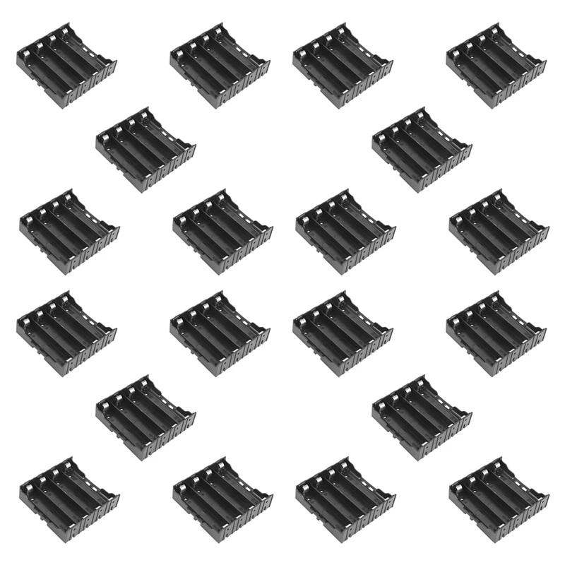

20Pcs Li- DIY Battery Plastic Case Holder For 4X3.7V 18650 Battery-AAAE