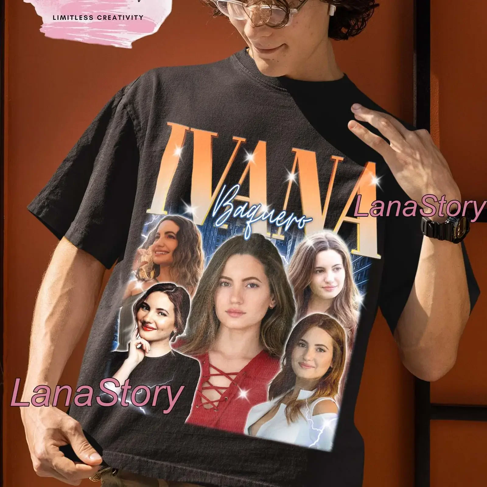 Camiseta ou Suéter Vintage Lavado Ivana Baquero - Roupa Masculina de Grife Confortável e Estilosa para o Dia a Dia