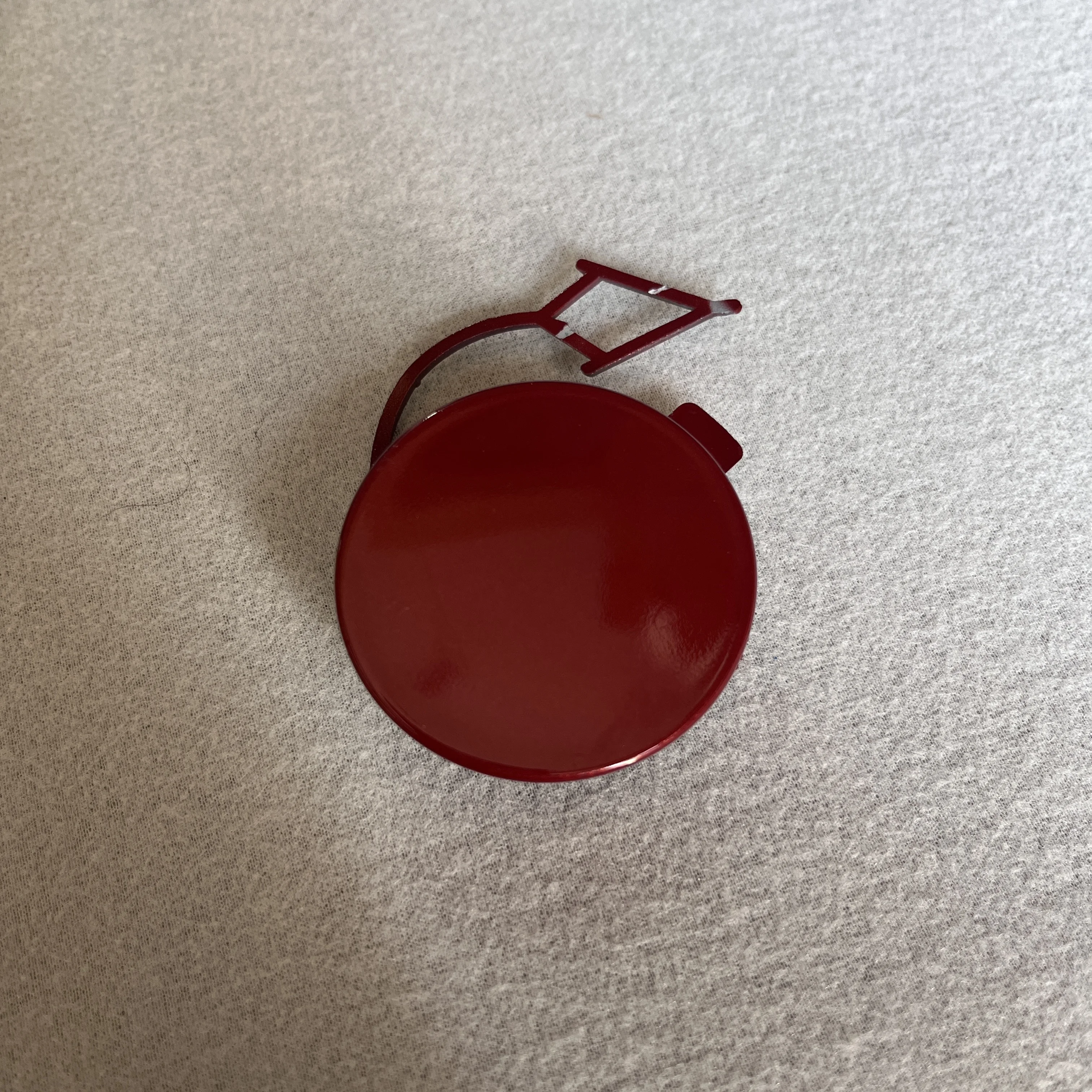Car Front Bumper Tow Hook Eye Cover Cap 5GG807241 For Volkswagen VW Golf 7 Mk7 2014-2017 Tow Hook Hauling Trailer Lid Unpainted