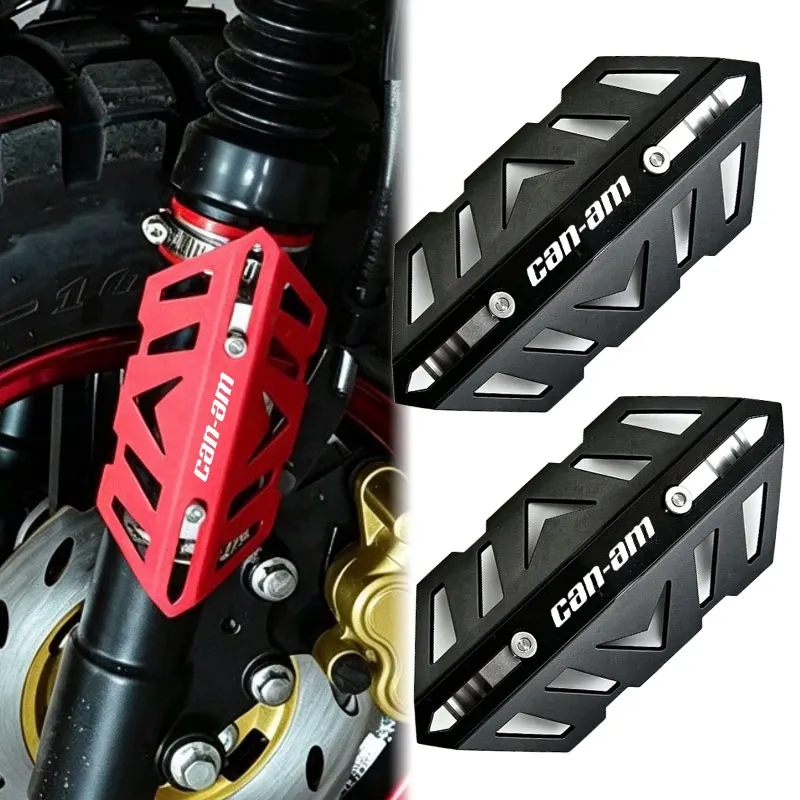 Moto for Can Am Outlander 1000 Ryker 900 Renegade 800 Canam Maverick X3 Spyder Front Fork Protective Cover and Exhaust Pipe