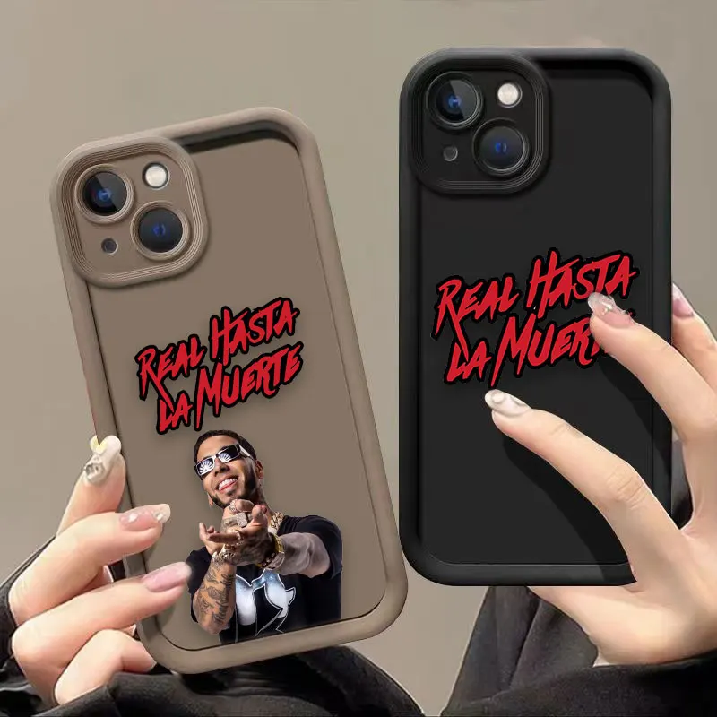 A-Anuel AA Real Hasta La Muerte Cover Phone Case For HONOR 400 90 Lite 300 200 70 50 20 10i 9X 8X PRO 5G Case DIY Shell  Funda