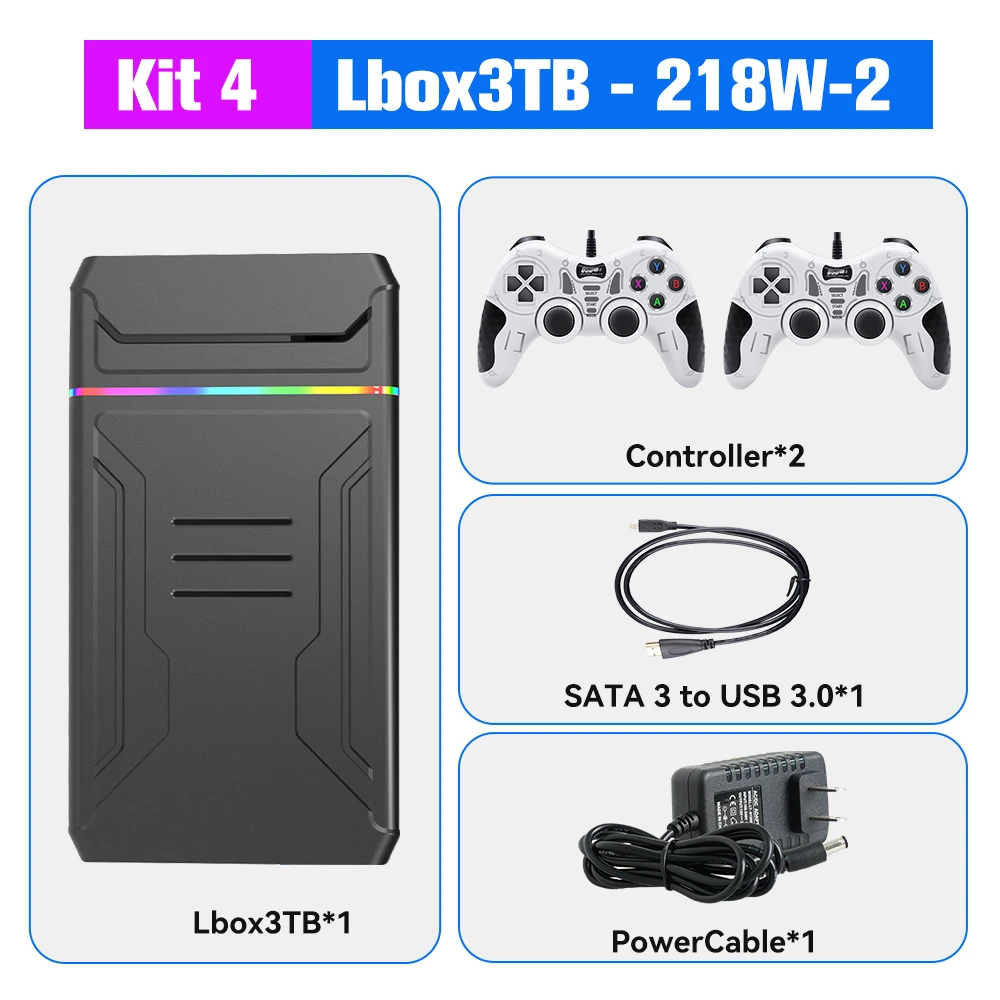 LaunchBox 3TB Game Hard Drive 10,000+ Games USB 3.0 for Windows PC 8