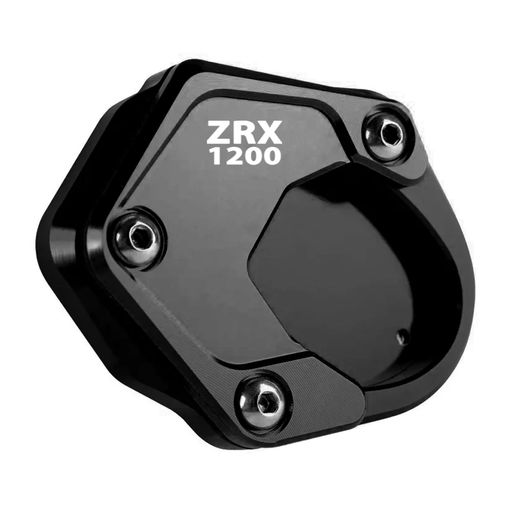 

For ZRX1200 ZX10R ZX9R ZX14R ZX6R ZX25R Z900 Motorcycle Accessorie Kickstand Enlarge Side Stand Extension Support Pad