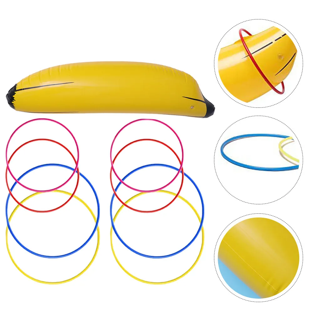 

1Set Plastic Inflatable Banana Durable Party Toss Game Swimming Pool Funny Props Decor Bachelorette Games Dirty