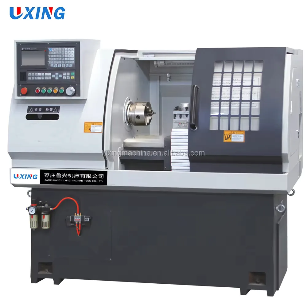الصين Ck6130 سرير مسطح صغير عالي الدقة Torno Cnc GSK Siemens Control Precio Lathe Hine
