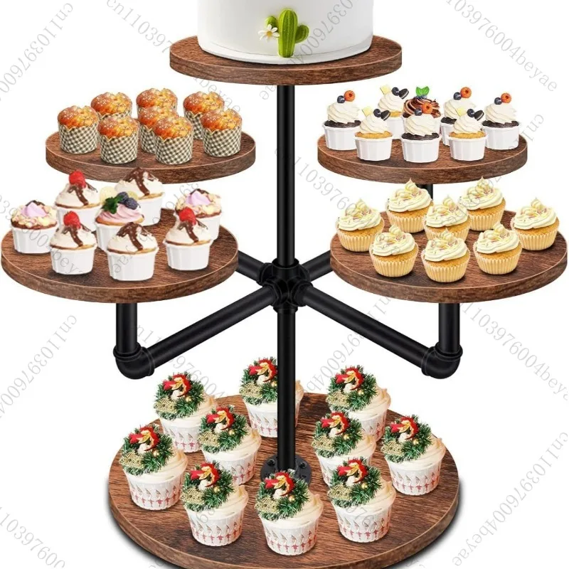 Wooden Cupcake Stand Vintage Country Style Wooden Cupcake Stand Cupcake Display Stand