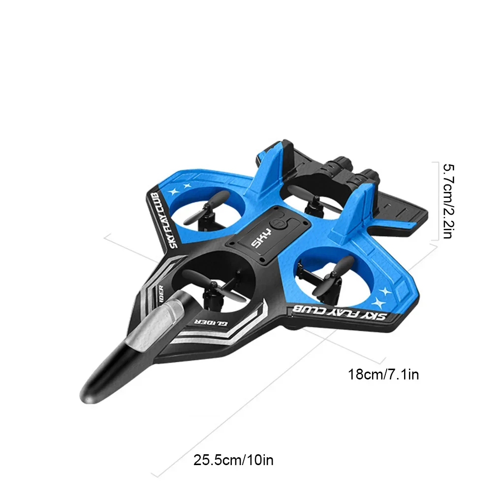 2.4G RC الطائرة بدون طيار مع ضوء تحلق هليكوبتر YP3 شراعية RC هواية طائرة نفاثة حيلة التحكم عن بعد رغوة طائرة مقاتلة لعبة بدون طيار