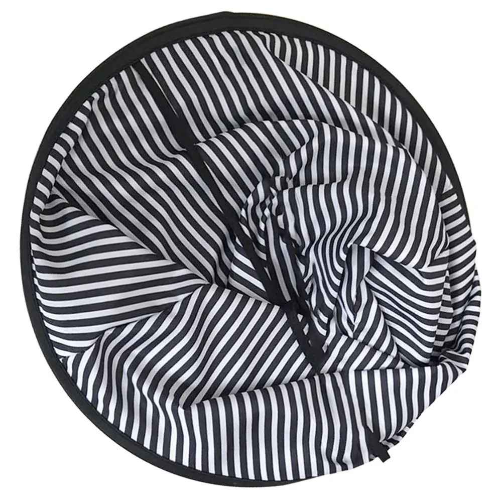 

Hair Cutting Cape For Adults Foldable Design Portable Hair Catcher Groove Keeps Floor Clean Salon Barber Stylist Use Capes