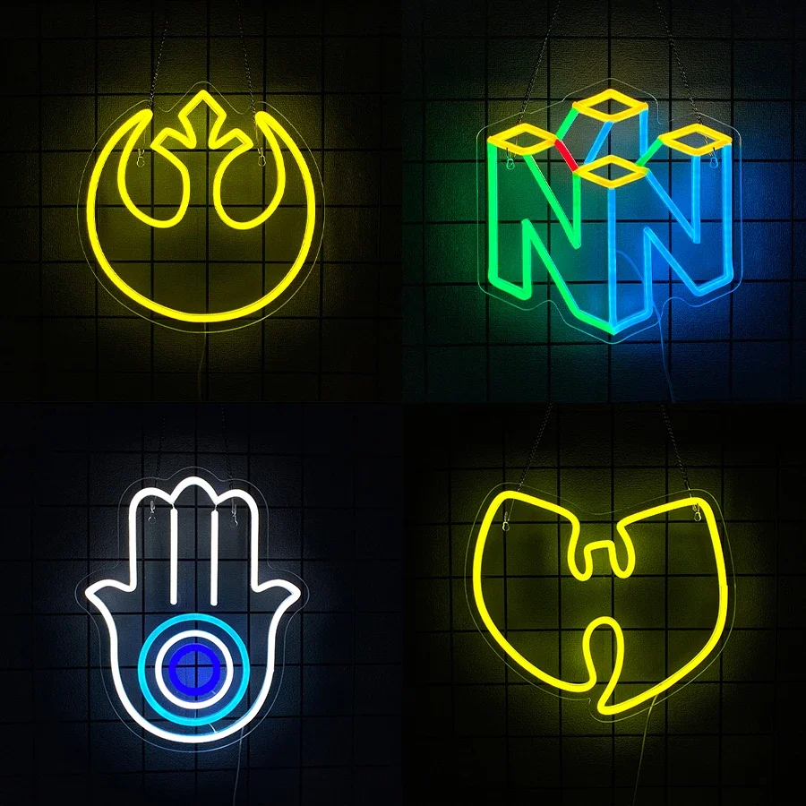 Best Gamer Gifts For Friends Game Series Neon Sign For Wall Decor,Light Up Sign For Bedroom,Party,Game Room,Man Cave Decor