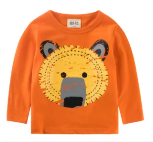 3Y Boys T-shirt Kids Tees Baby Boy Girl T Shirts Blouse Children Long Sleeve T Shirt 100% Cotton Top & Tee