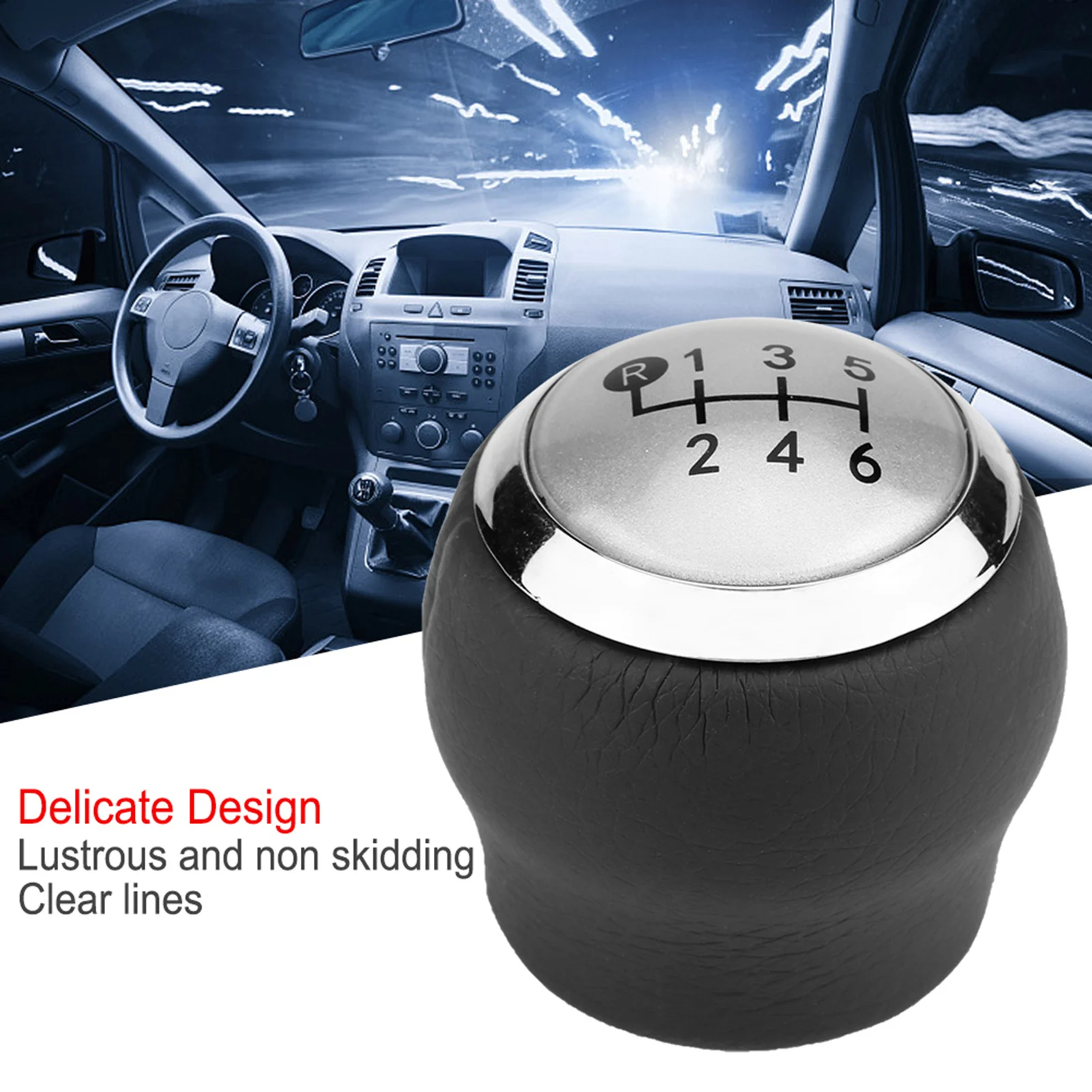 

Car 6 Speed Gear Shift Lever Knob Head 1.8MT AURIS Car Gear Shift Knob Gear Shift Head Gear Shift Knob