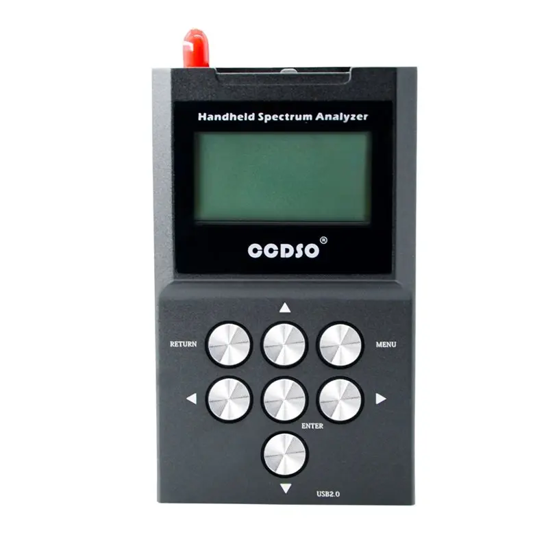 ABUO-CCDSO Handheld RF Explorer Digital For Wireless Microphone Walkie-Talkie Speaker Test Analyzer Spectrum
